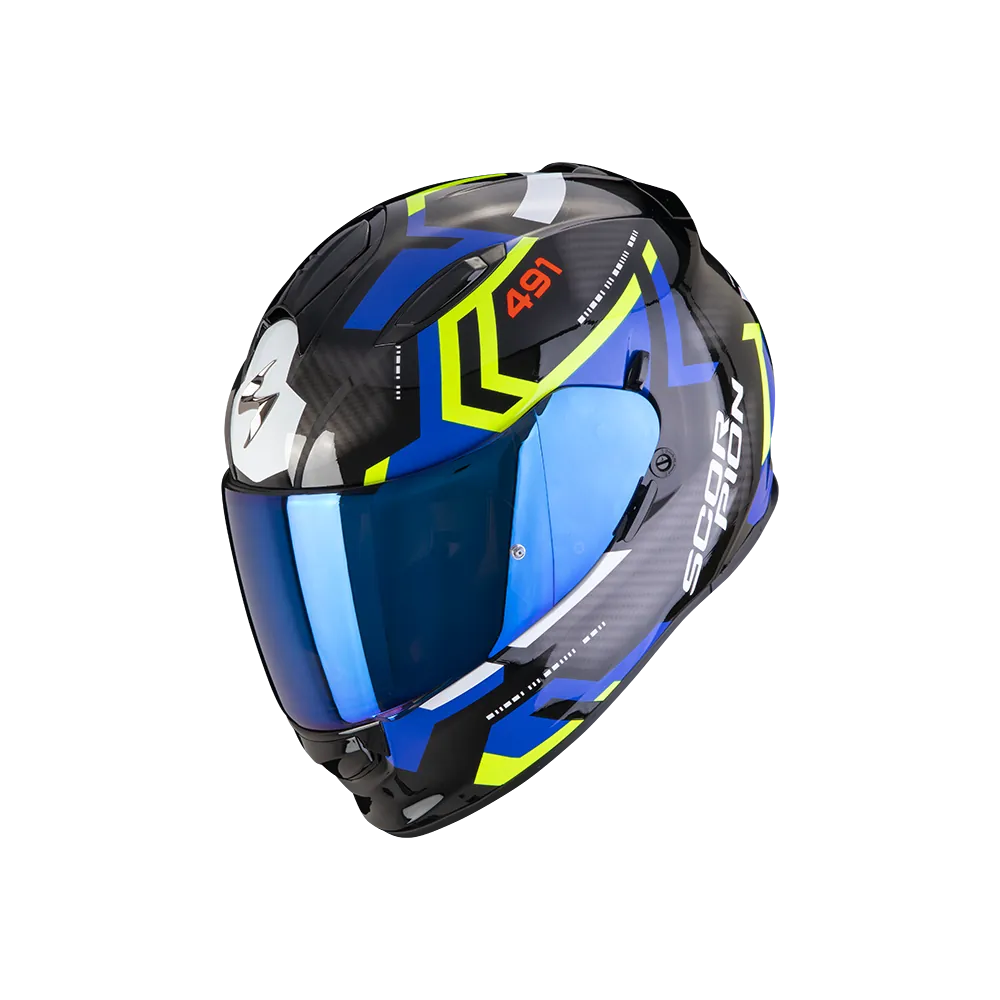 scorpion-casque-integral-exo-491-spin-moto-scooter-noir-bleu-jaune