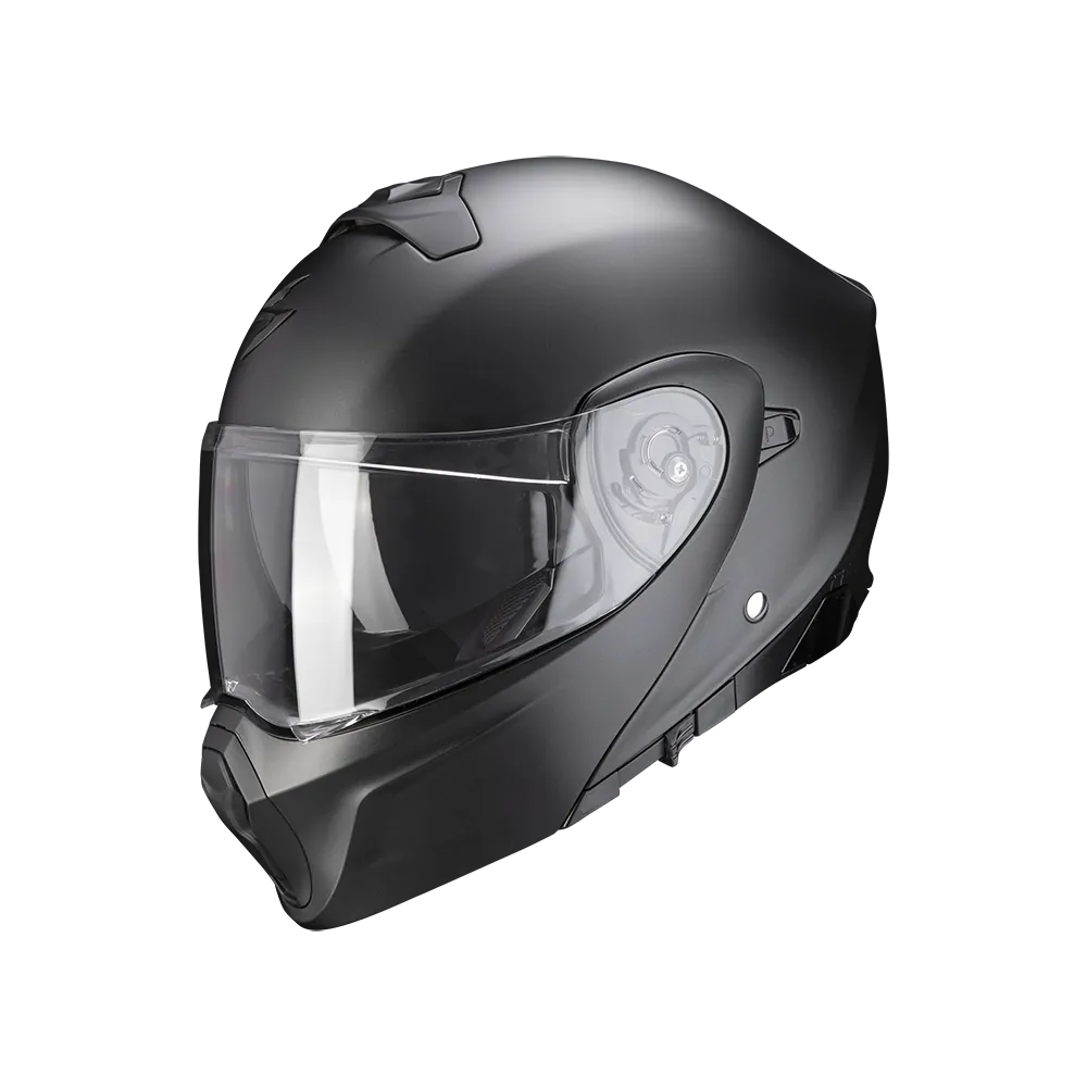 scorpion-casque-modulaire-exo-930-solid-moto-scooter-noir-mat