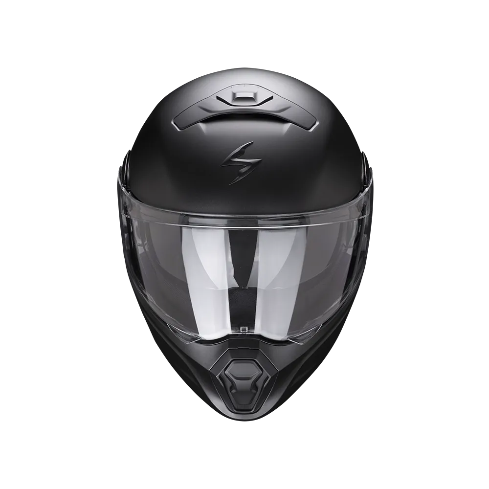 scorpion-casque-modulaire-exo-930-solid-moto-scooter-noir-mat