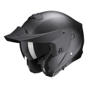 SCORPION casque modulaire EXO-930 SOLID moto scooter noir mat