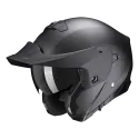 SCORPION casque modulaire EXO-930 SOLID moto scooter noir mat
