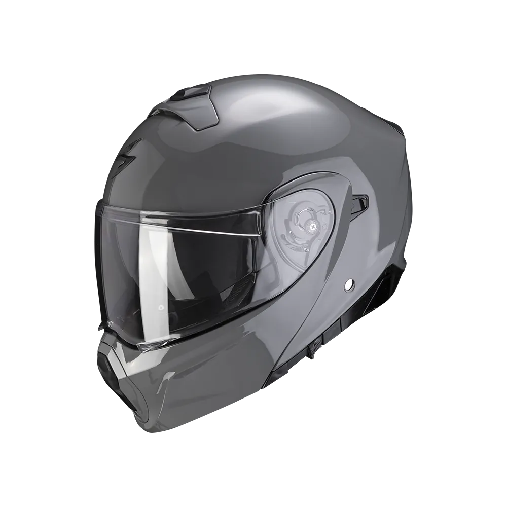 SCORPION helmet EXO-930 SOLID modular moto scooter grey
