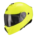 SCORPION casque modulaire EXO-930 SOLID moto scooter jaune fluo