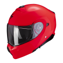 SCORPION casque modulaire EXO-930 SOLID moto scooter rouge fluo