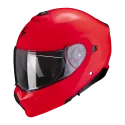SCORPION casque modulaire EXO-930 SOLID moto scooter rouge fluo