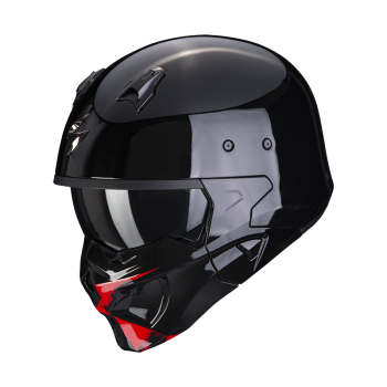 scorpion-casque-modulaire-street-fight-covert-x-tanker-moto-scooter-noir-rouge