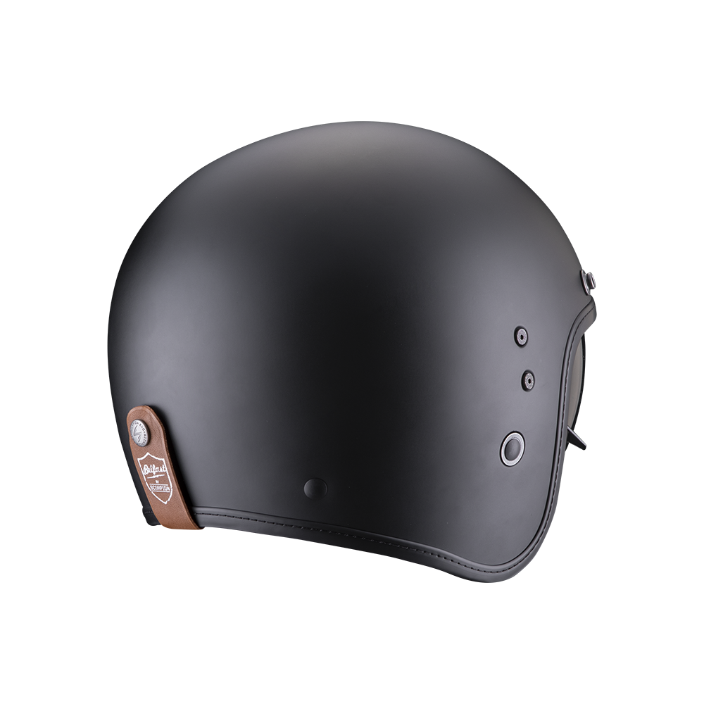 SCORPION helmet BELFAST EVO LUXE jet moto scooter matt black