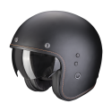 SCORPION helmet BELFAST EVO LUXE jet moto scooter matt black