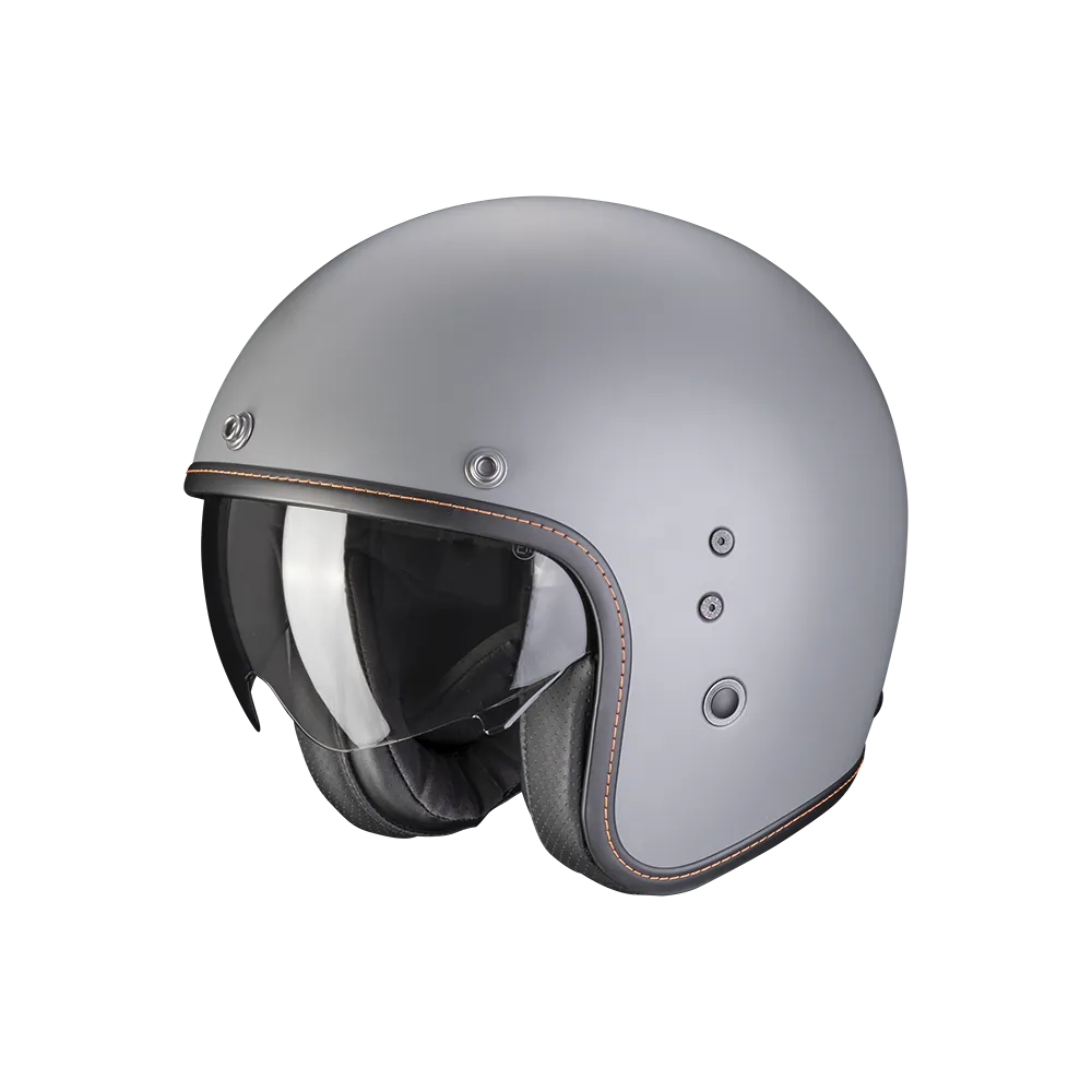 scorpion-casque-jet-belfast-evo-solid-moto-scooter-gris-ciment-mat