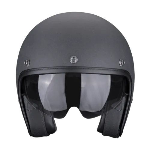 SCORPION casque jet BELFAST EVO GRAPHITE moto scooter graphite gris sombre