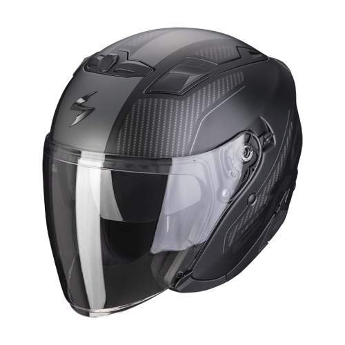 scorpion-casque-jet-exo-230-condor-moto-scooter-noir-argent