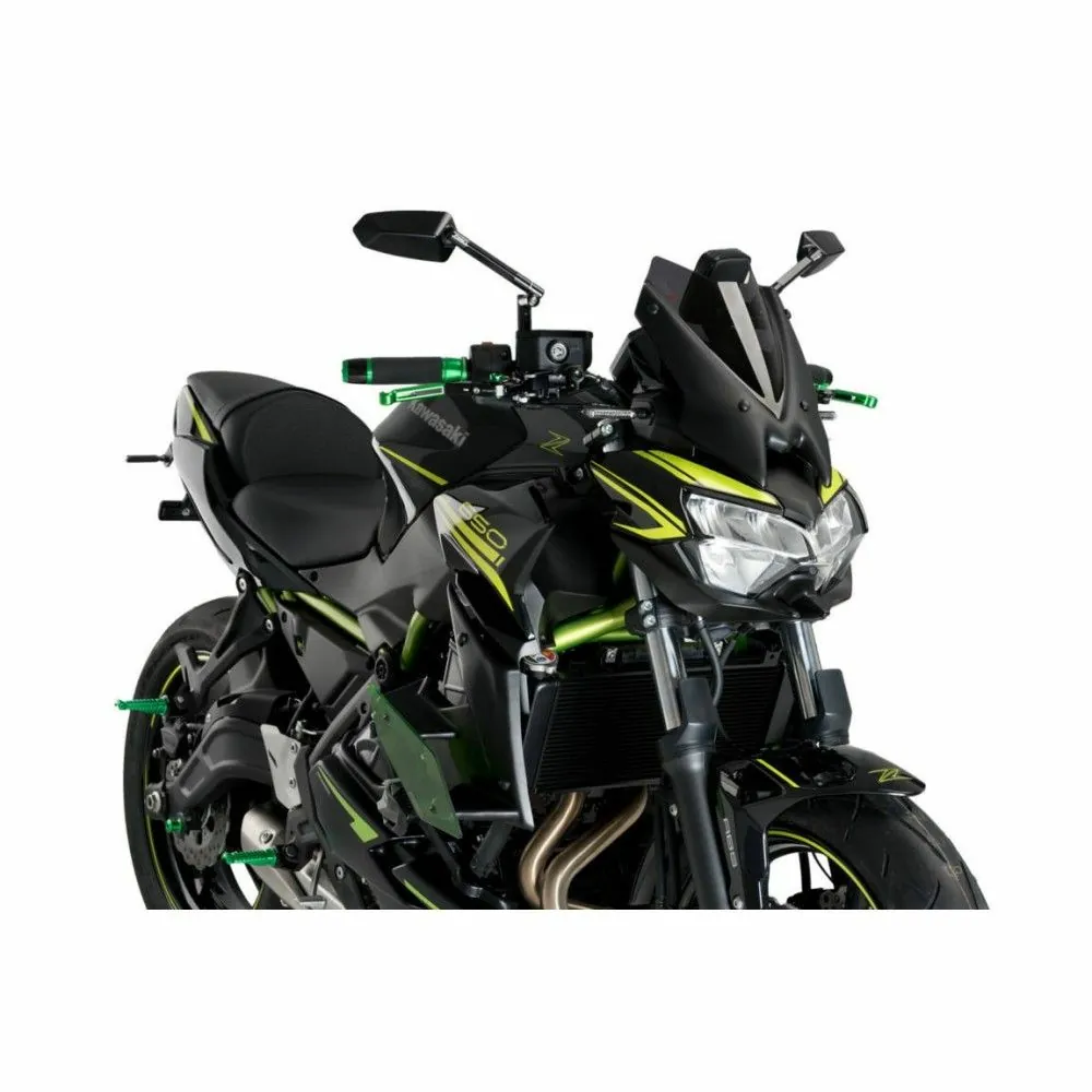 PUIG Downforce side spoilers Kawasaki Z650 / 2020 2024 - 20328