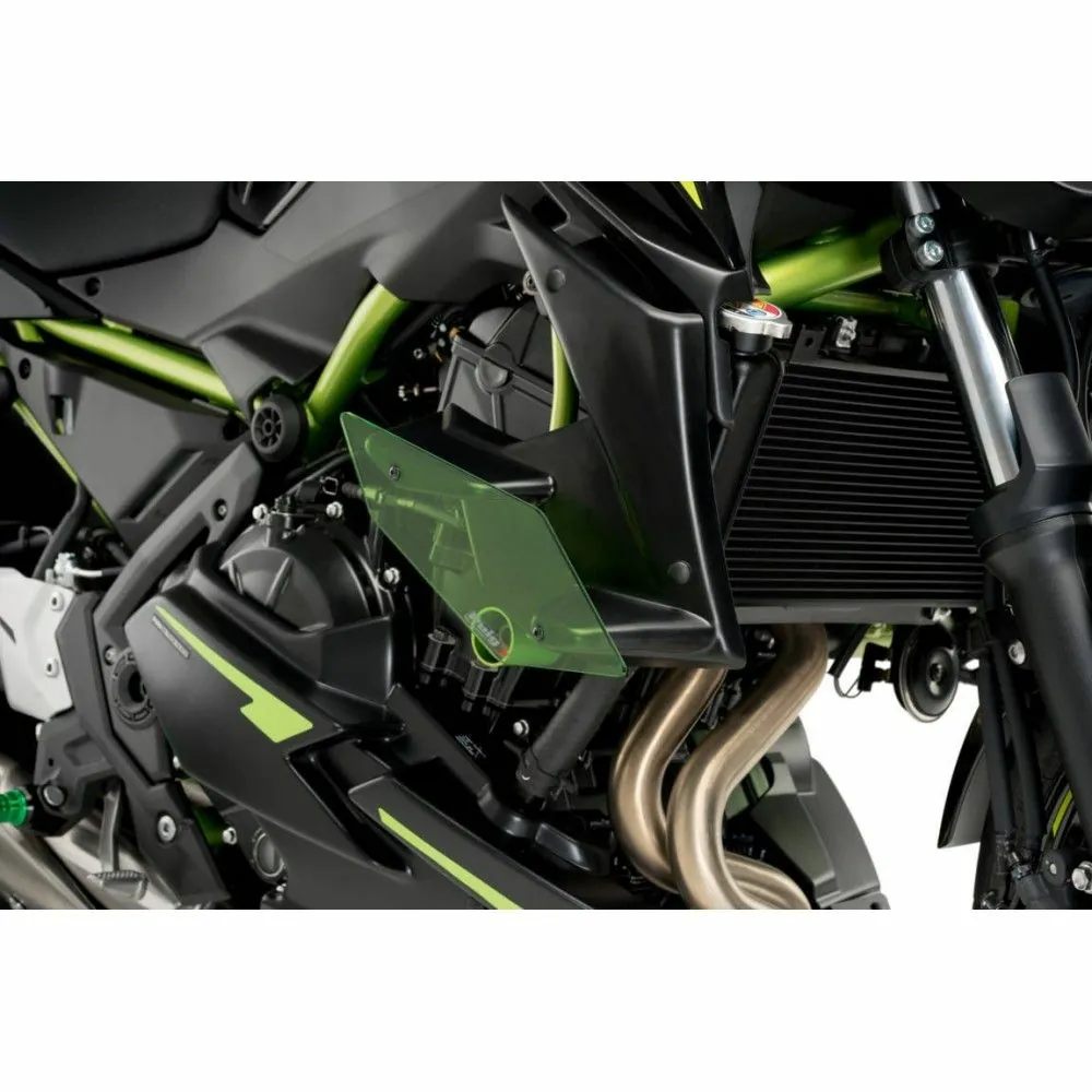 PUIG Downforce side spoilers Kawasaki Z650 / 2020 2024 - 20328