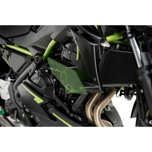 PUIG Downforce side spoilers Kawasaki Z650 / 2020 2024 - 20328