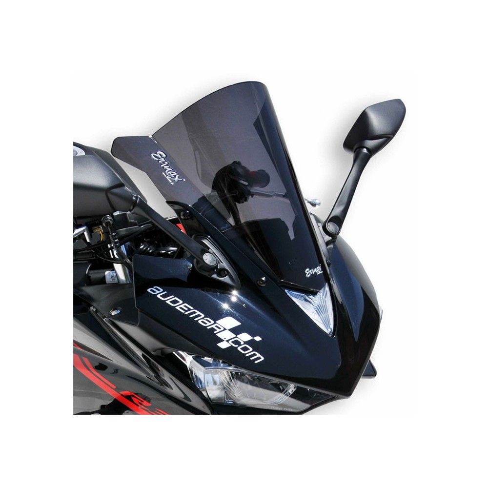 ERMAX yamaha YZF R3 2015 2017 aeromax double curve windscreen