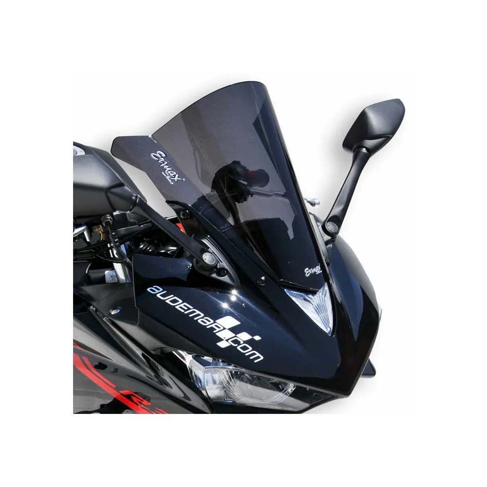 ERMAX yamaha YZF R3 2015 2017 aeromax double curve windscreen