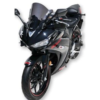 bulle ermax aeromax double galbe yamaha YZF R3 2015 2017