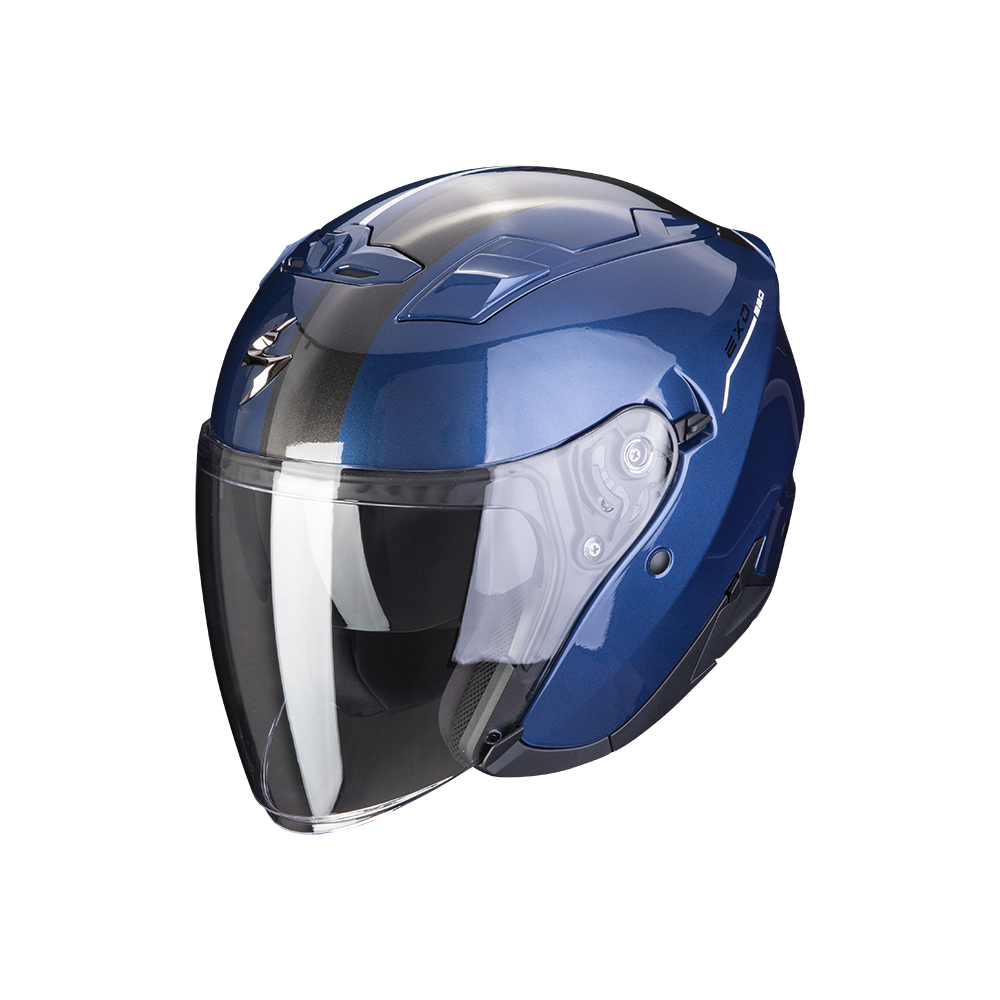 scorpion-casque-jet-exo-230-sr-moto-scooter-bleu-blanc