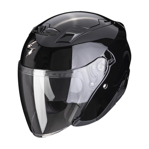 SCORPION helmet EXO-230 SOLID jet moto scooter black