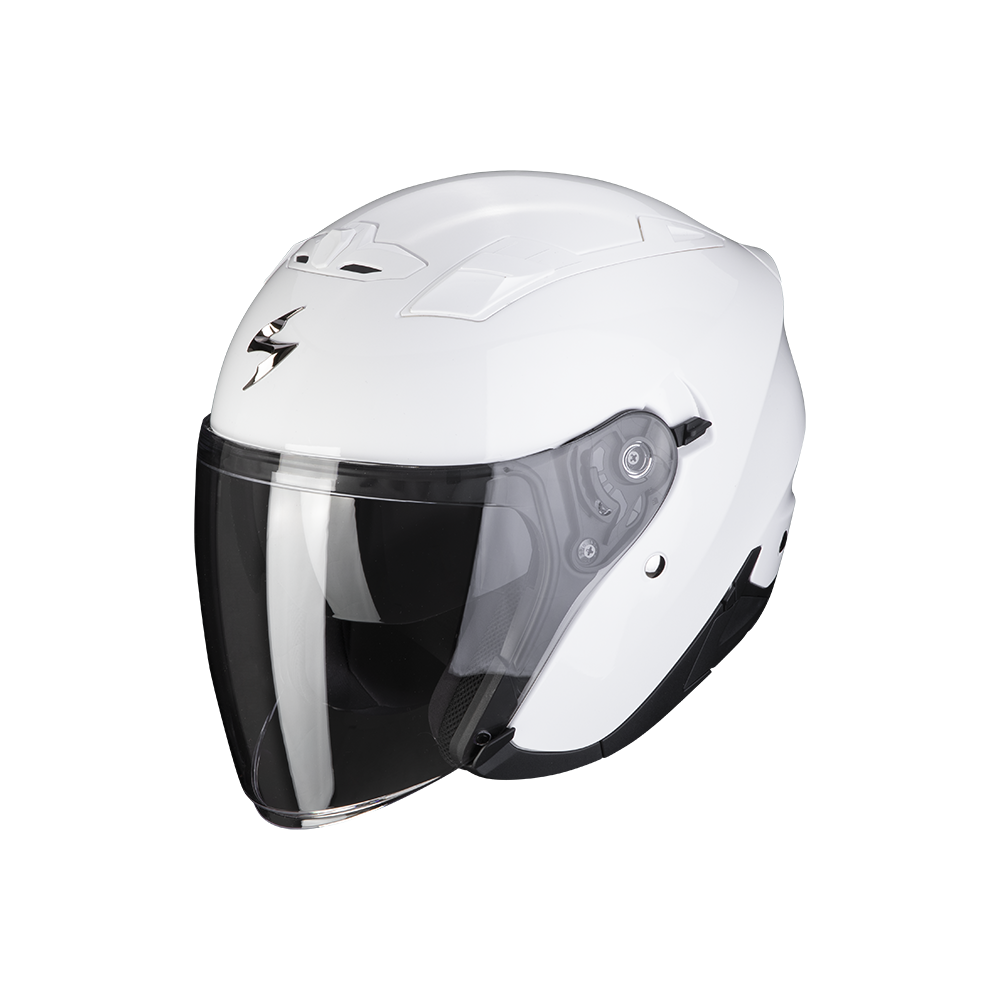 SCORPION helmet EXO-230 SOLID jet moto scooter white