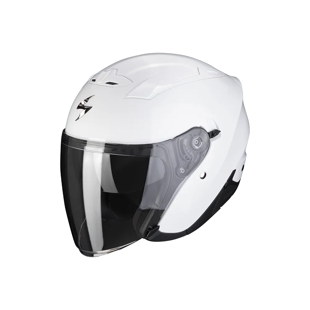 SCORPION helmet EXO-230 SOLID jet moto scooter white