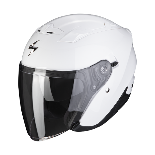 SCORPION helmet EXO-230 SOLID jet moto scooter white