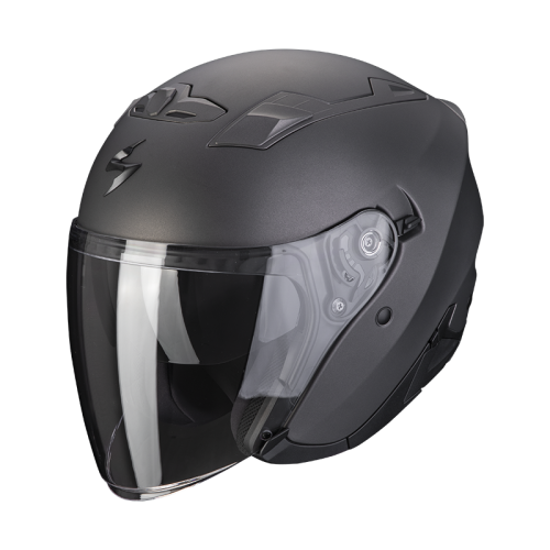 SCORPION helmet EXO-230 SOLID jet moto scooter matt anthracite