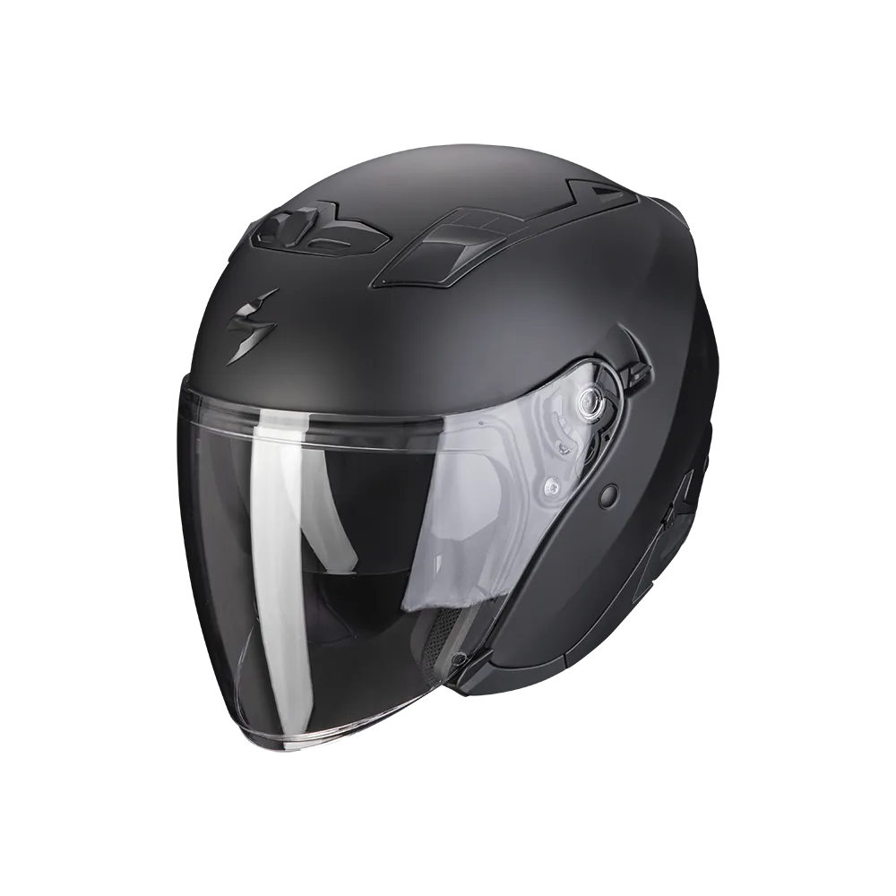 SCORPION helmet EXO-230 SOLID jet moto scooter matt black