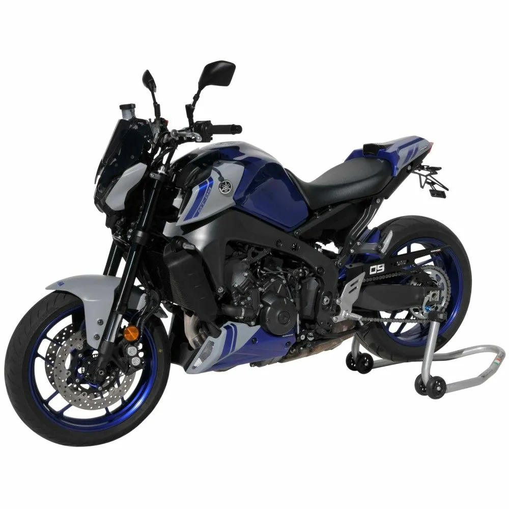 Garde boue AR ERMAX brut à peindre pour Yamaha MT09 2021 2022