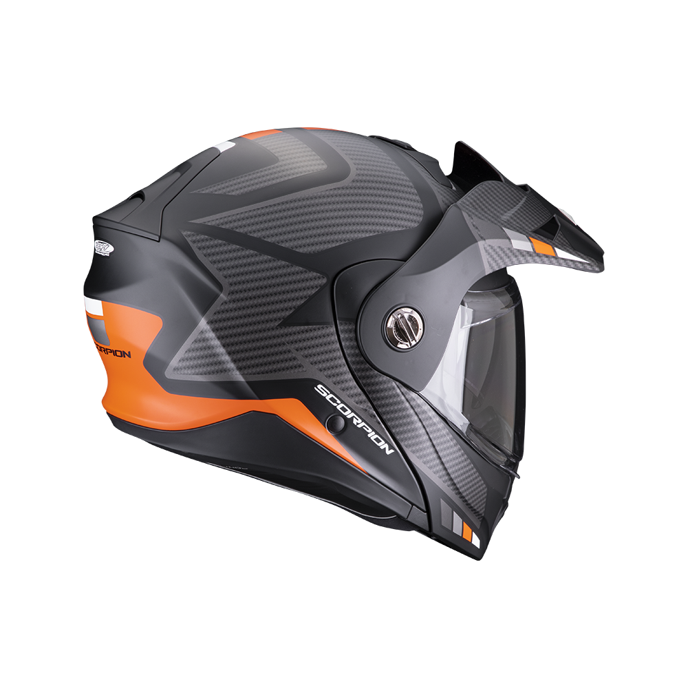 scorpion-helmet-adx-2-camino-modular-jet-moto-scooter-black-silver-orange