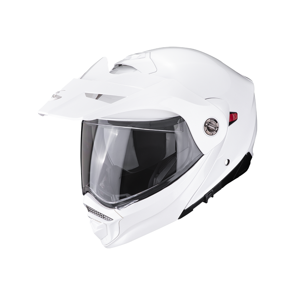 SCORPION helmet ADX-2 SOLID modular jet moto scooter white