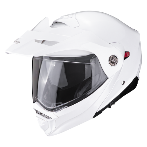 SCORPION helmet ADX-2 SOLID modular jet moto scooter white
