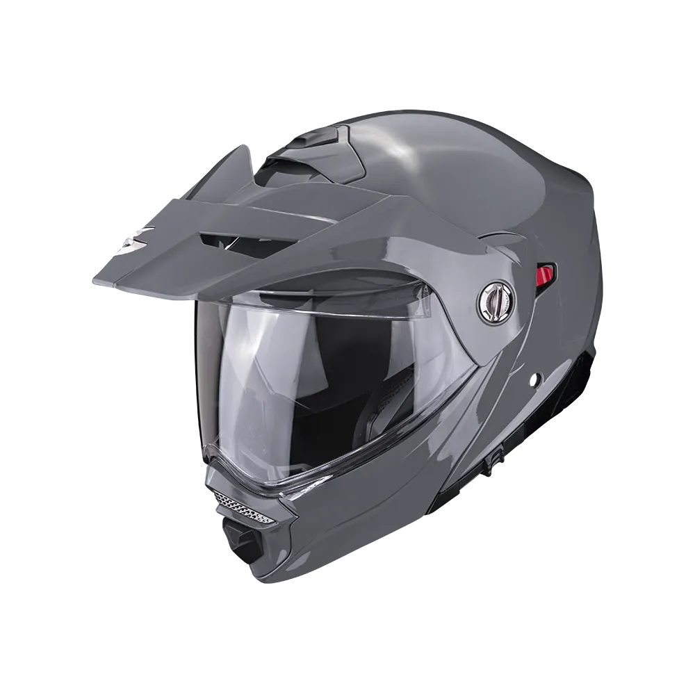 SCORPION helmet ADX-2 SOLID modular jet moto scooter grey