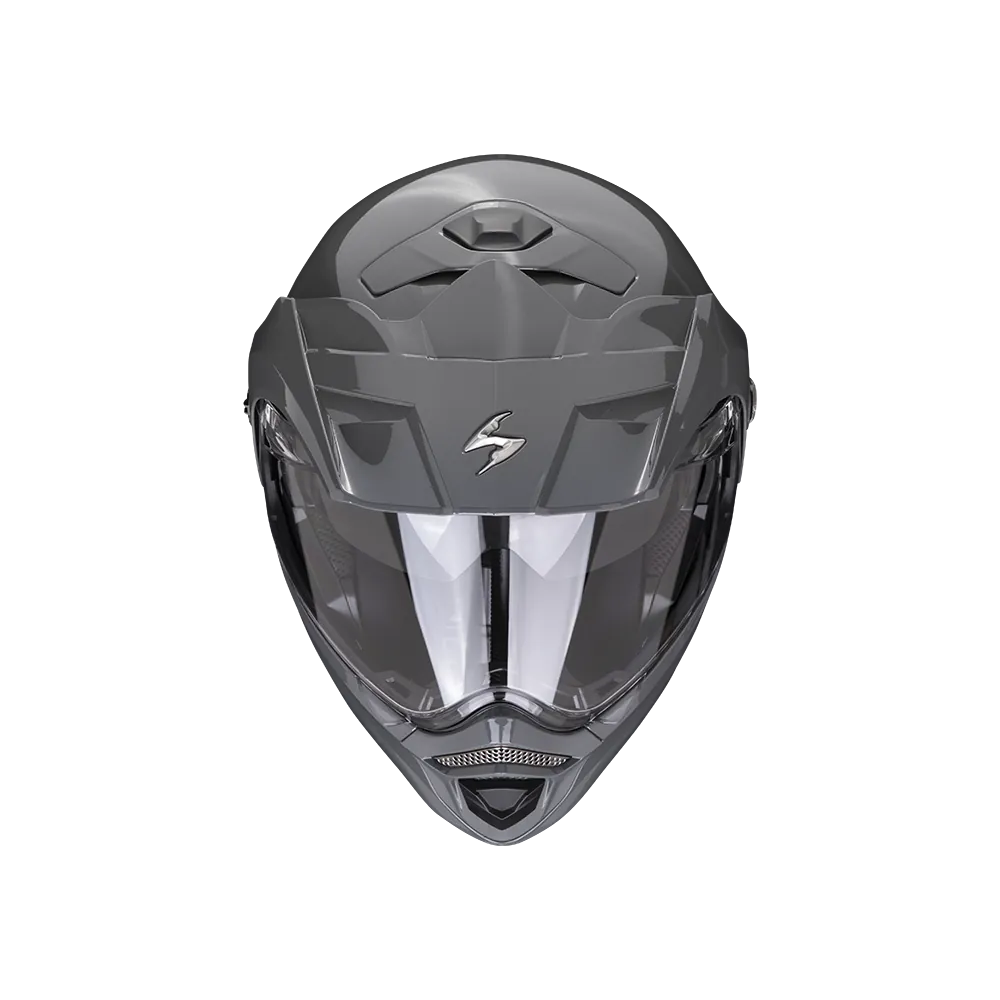 SCORPION casque jet modulaire ADX-2 SOLID moto scooter gris