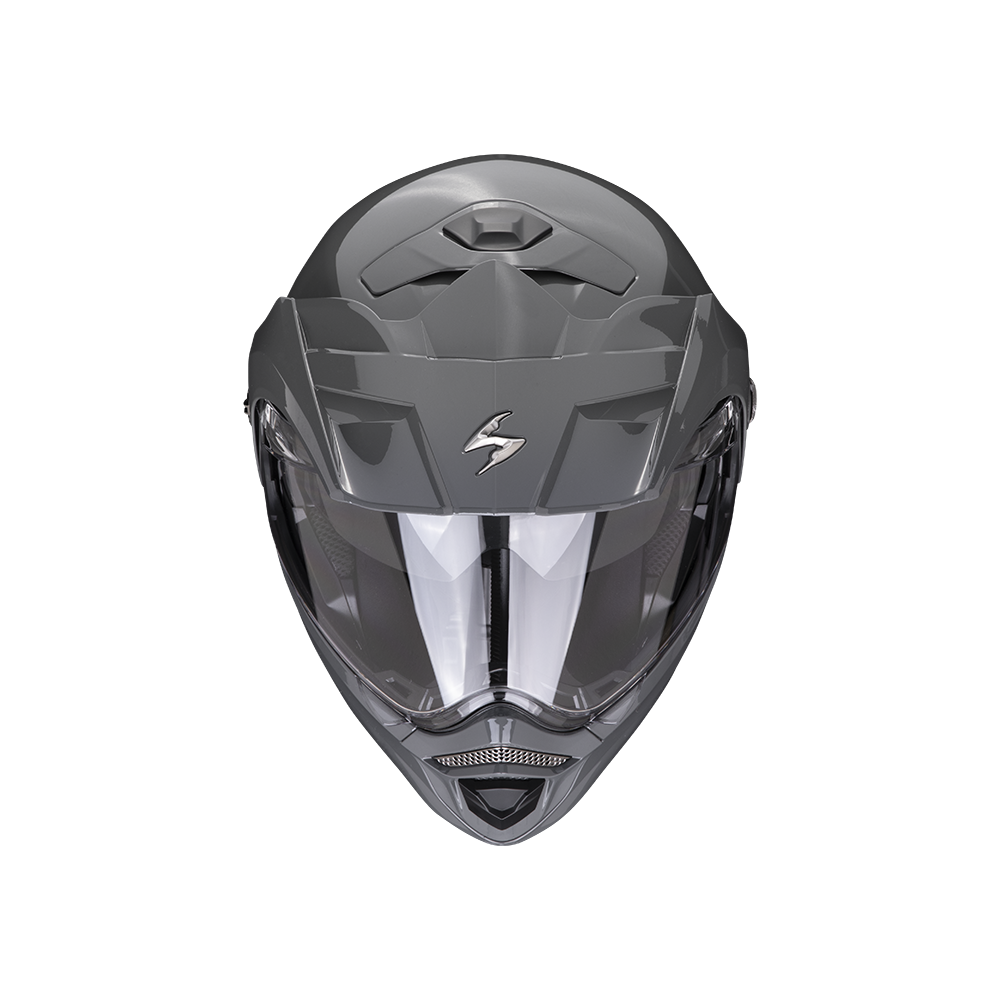 SCORPION helmet ADX-2 SOLID modular jet moto scooter grey