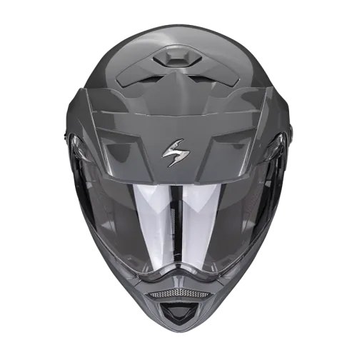 SCORPION casque jet modulaire ADX-2 SOLID moto scooter gris