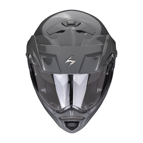 SCORPION helmet ADX-2 SOLID modular jet moto scooter grey