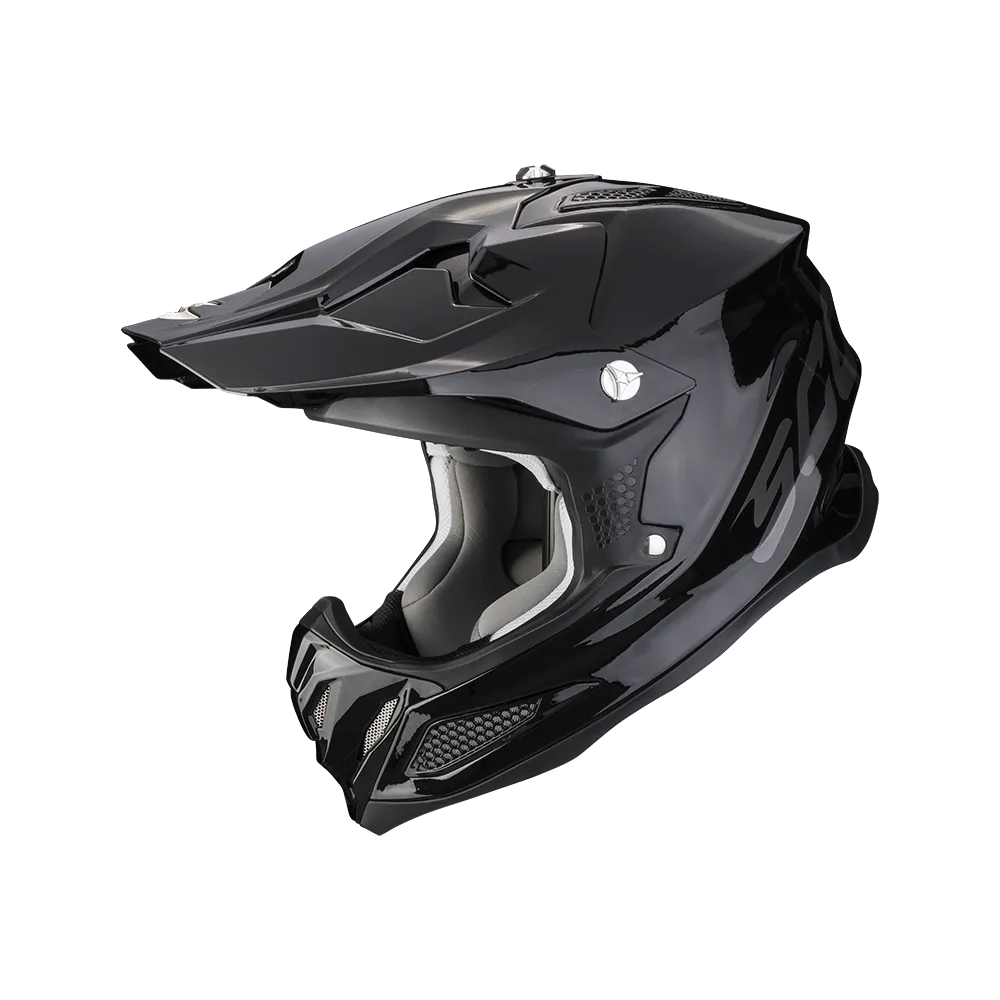 SCORPION helmet VX-22 AIR SOLID jet moto scooter black