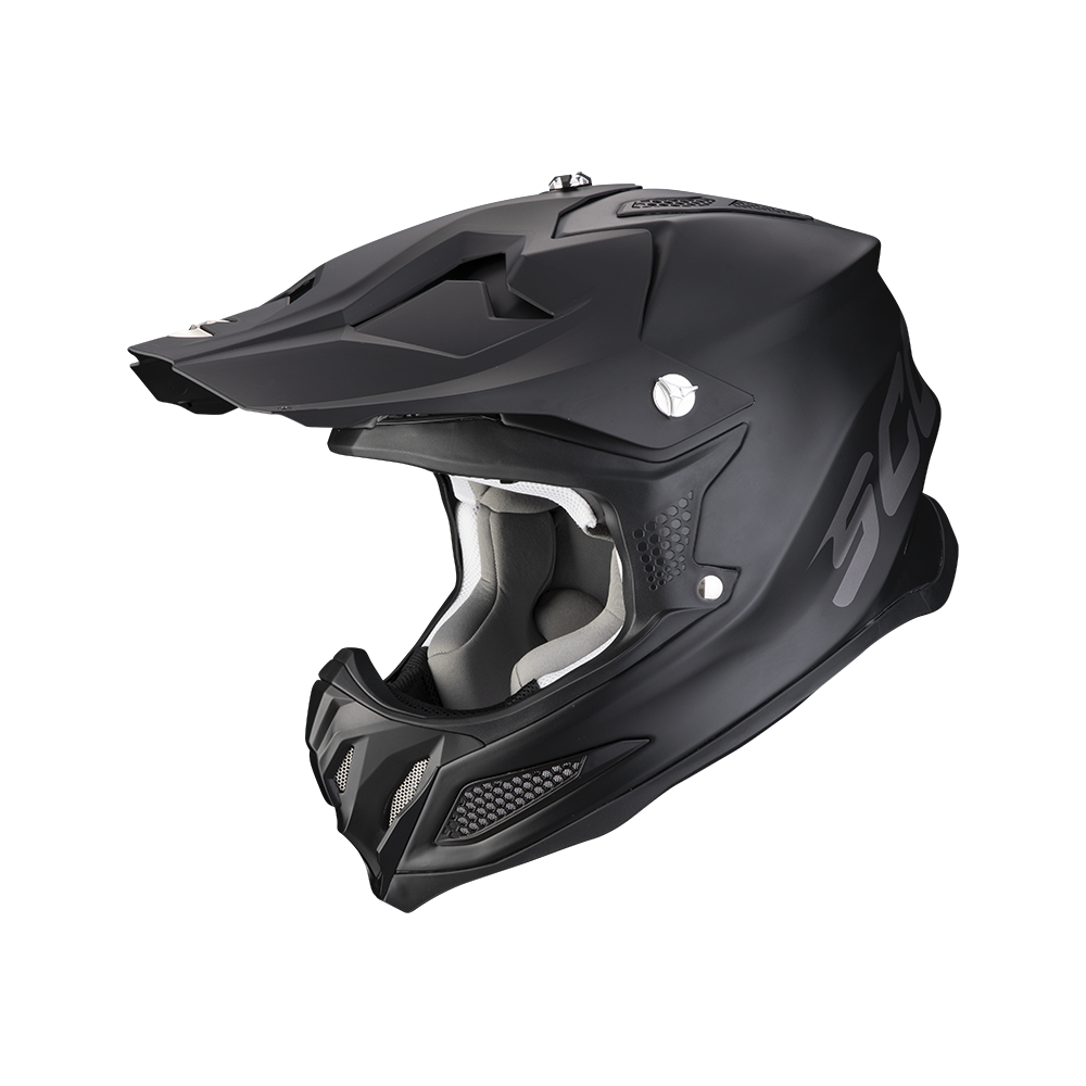 SCORPION helmet VX-22 AIR SOLID jet moto scooter black matt