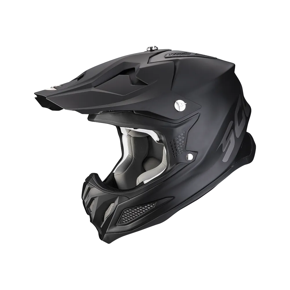 SCORPION helmet VX-22 AIR SOLID jet moto scooter black matt
