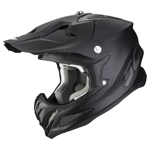 SCORPION helmet VX-22 AIR SOLID jet moto scooter black matt