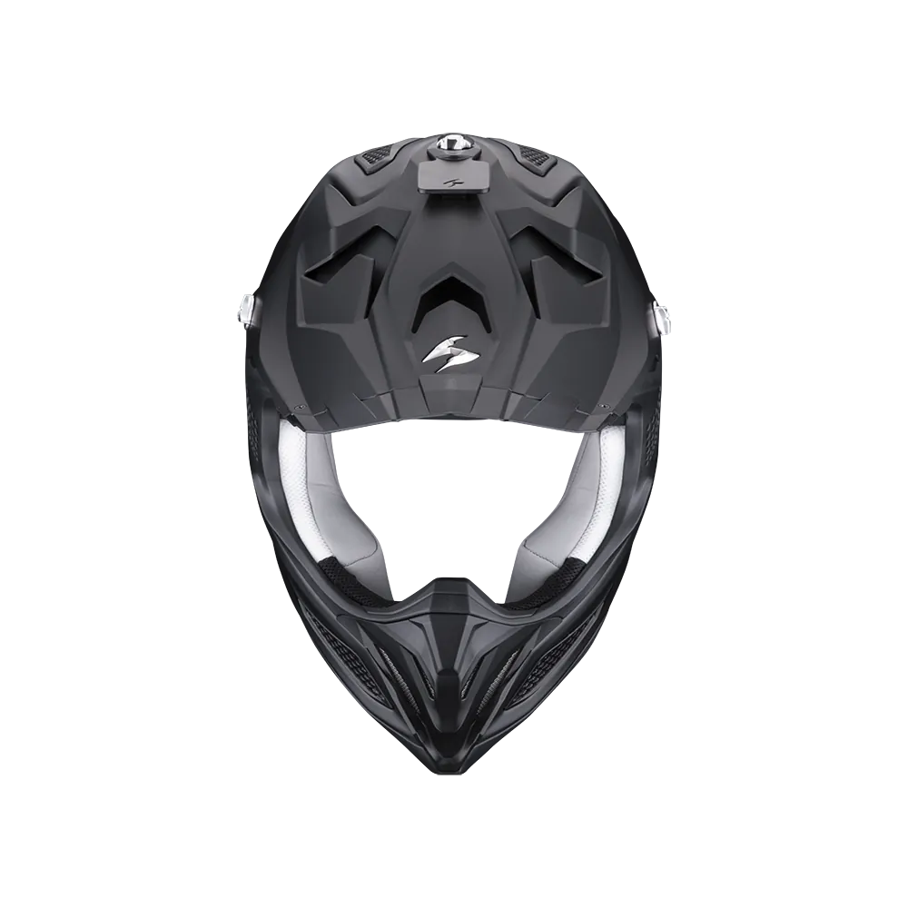 SCORPION helmet VX-22 AIR SOLID jet moto scooter black matt