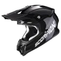 SCORPION casque cross VX-16 EVO AIR SOLID moto scooter noir