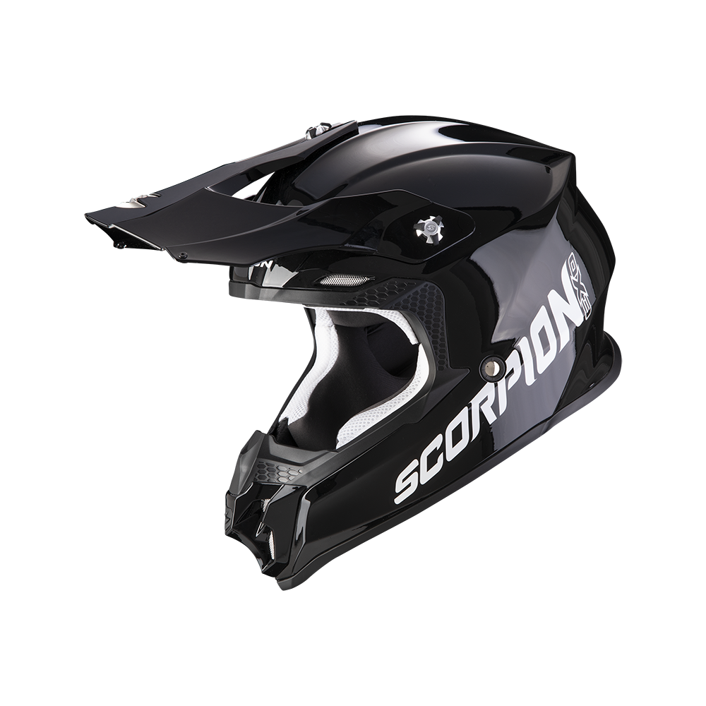 SCORPION cross helmet VX-16 EVO AIR SOLID moto scooter black