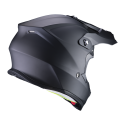 SCORPION casque cross VX-16 EVO AIR SOLID moto scooter noir mat