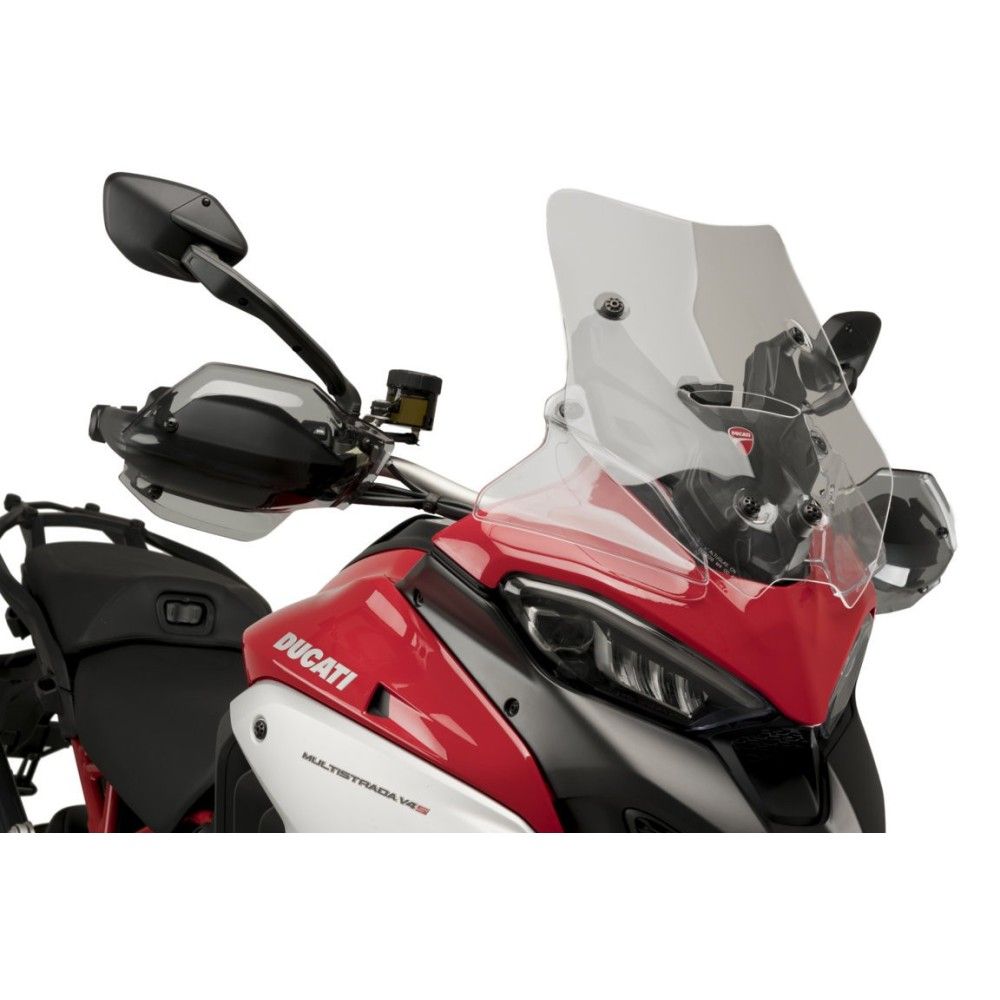Protège-Mains Pour Ducati Multistrada V4 V2 Et Desert X 2021-2025 - Protection Guidon Noir