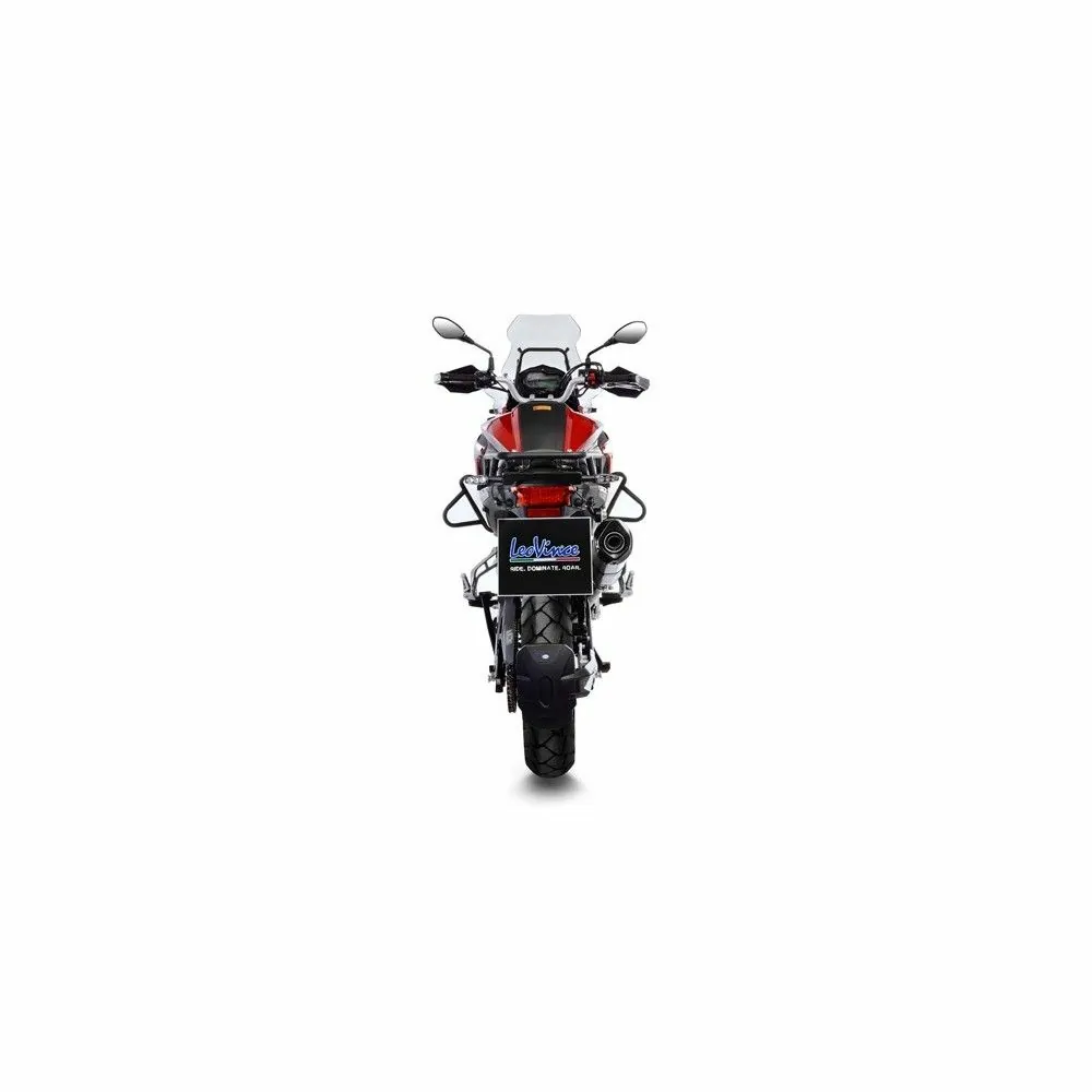 LEOVINCE BENELLI TRK 502 X / 2018 2022 LV ONE Evo INOX silencer EURO 5 14281E