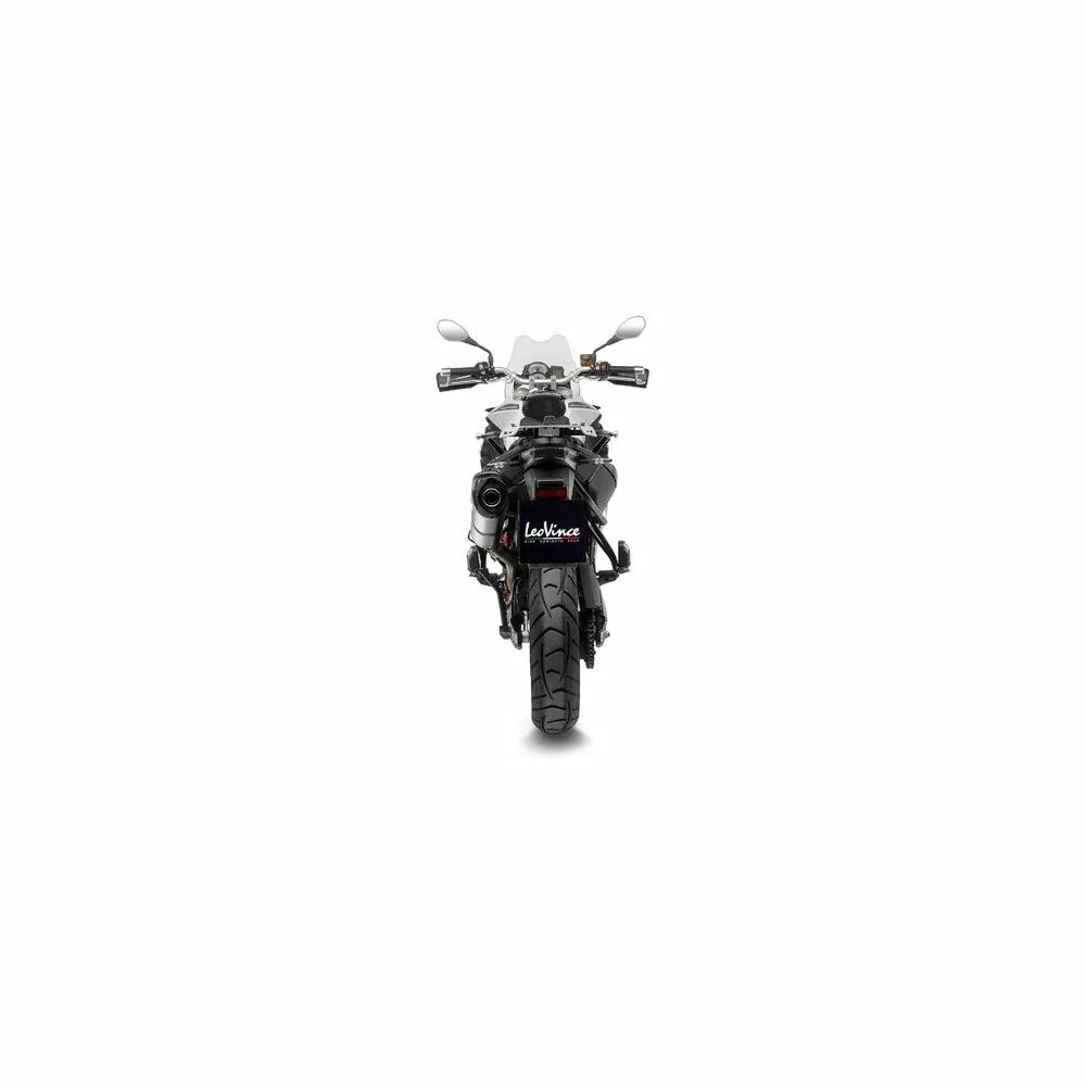 LEOVINCE BMW F 700 GS / F 800 GS / ADVENTURE / 2017 2018 LV ONE Evo INOX silencer EURO 4 14383E