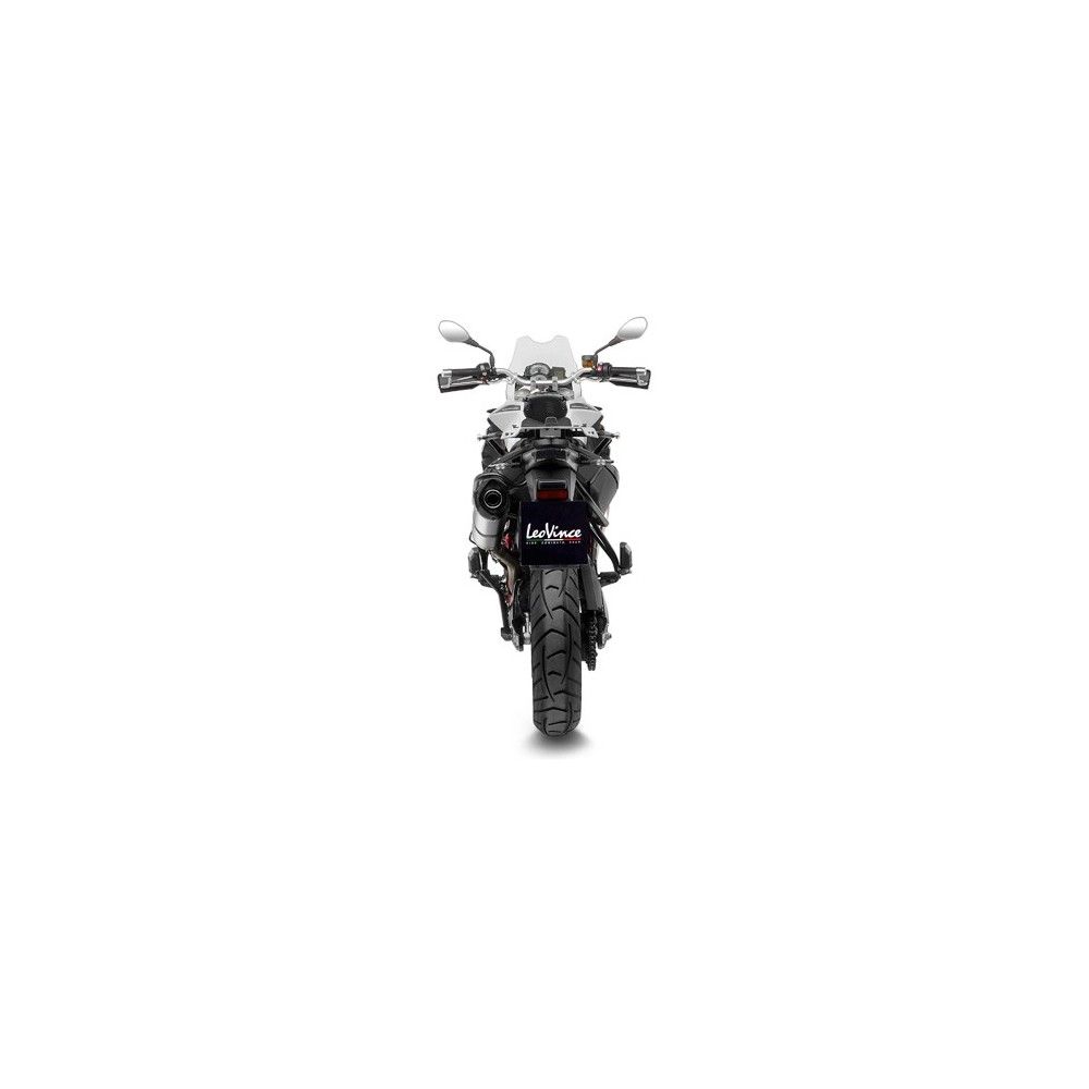 LEOVINCE BMW F700 GS / F800 GS / ADVENTURE / 2017 2018 LV ONE Evo INOX pot d'échappement EURO 4 14383E