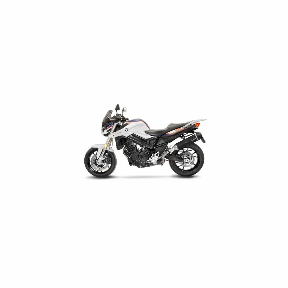 LEOVINCE BMW F 800 R / F  800 GT / 2017 2020 LV ONE Evo INOX BLACK silencer EURO 4 14356EB